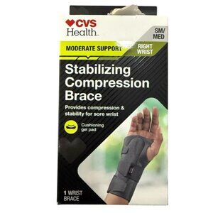 CVS Health Stabilizing Compression Brace Right Wrist Small/Medium